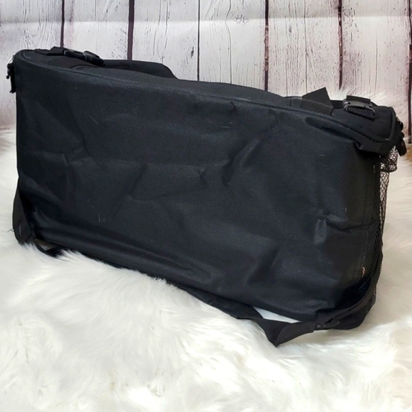 Soft Kennel Crate Small Pet Travel Bag Black Mesh Washable Removable Pad Airline - Picture 10 of 12